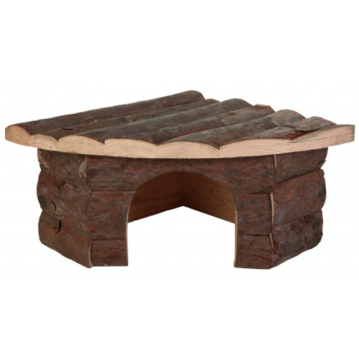 Кутовий будиночок для гризунів TRIXIE - Jesper , 32 x 13 x 21/21 см, для: шиншили, морські свинки